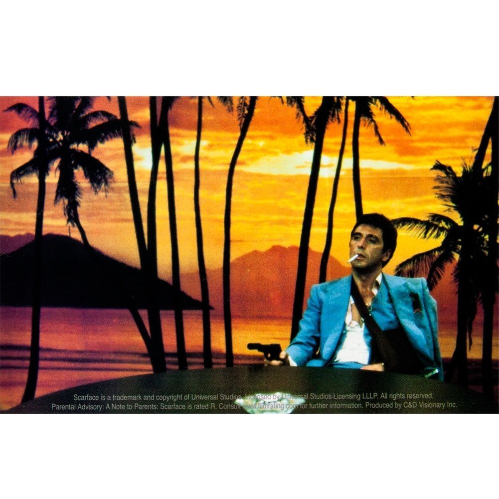 Scarface - Sunset Decal - Tony Montana Every Dog Has His Day , HD Wallpaper & Backgrounds