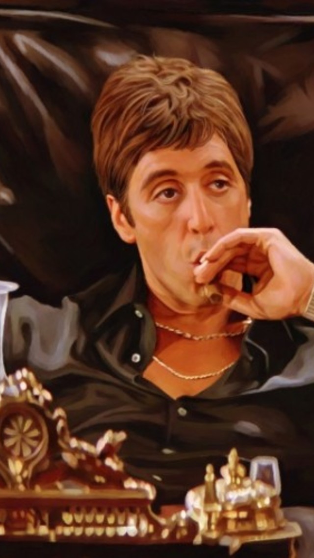 Scarface Wallpaper For Iphone - Tony Montana Quotes Trust , HD Wallpaper & Backgrounds