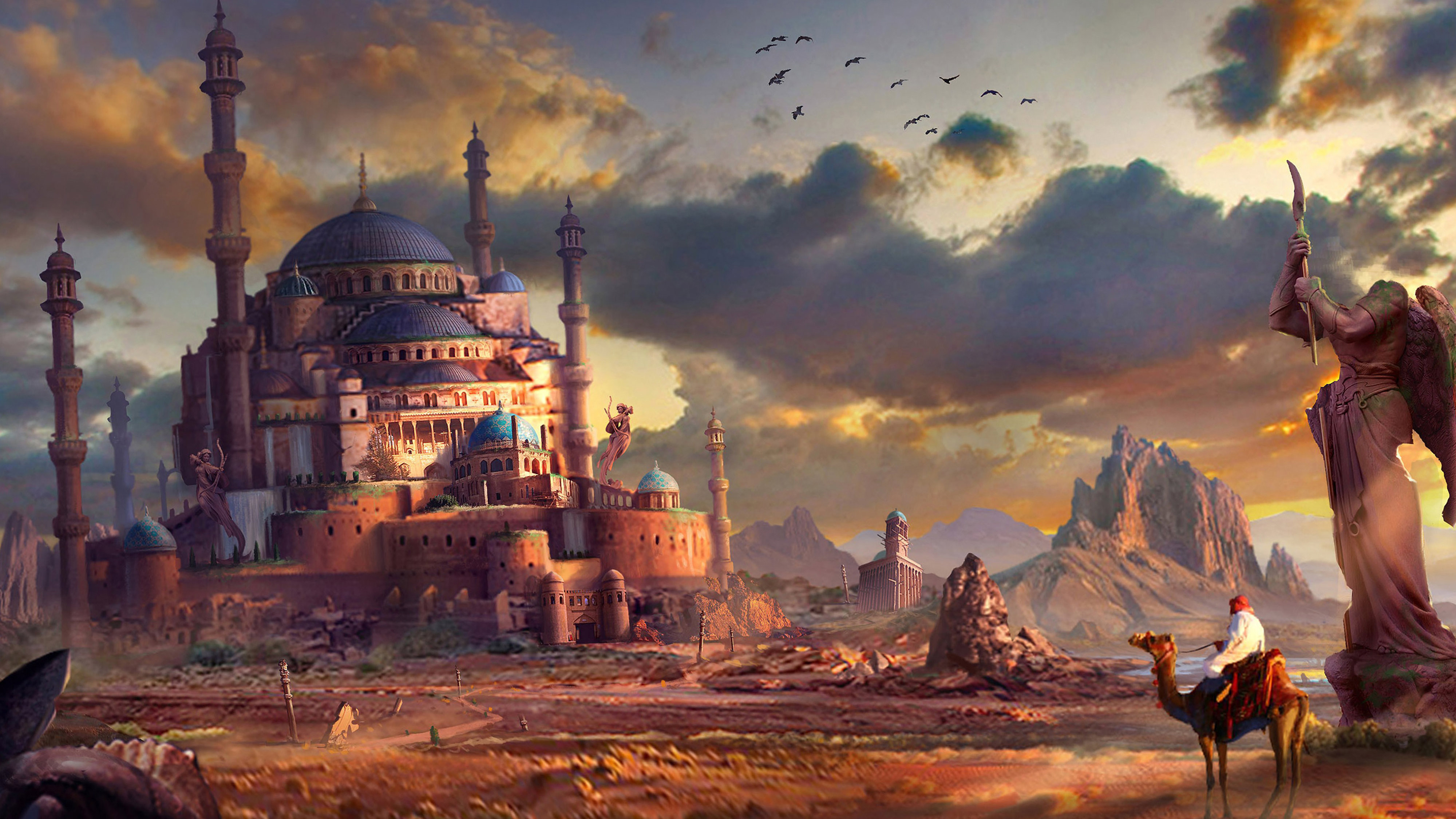 Fantasy Hd Wallpapers 4k, Free Computer Desktop Hd - Arab Wallpaper Hd , HD Wallpaper & Backgrounds