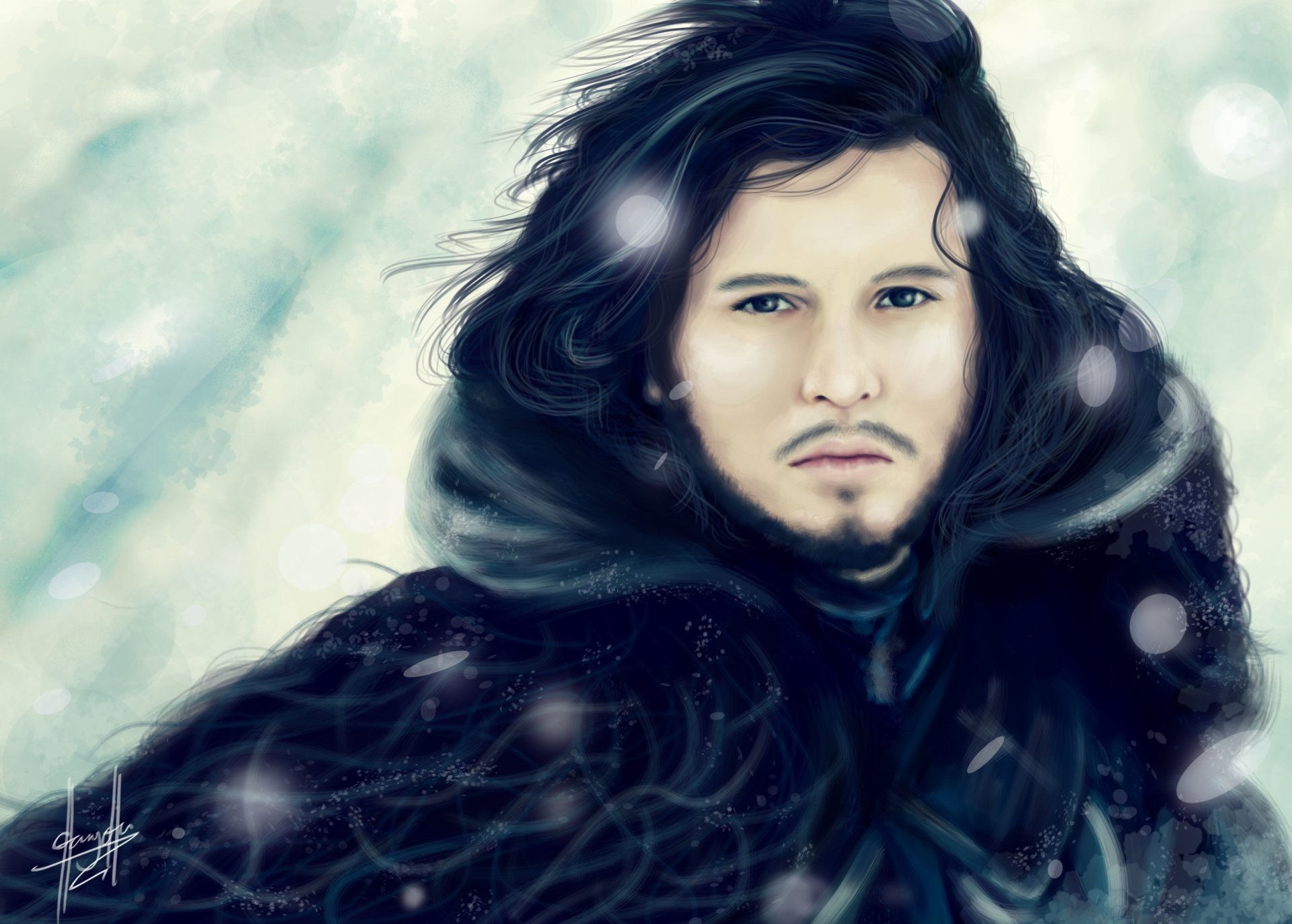 Jon Snow Hd Wallpaper , HD Wallpaper & Backgrounds