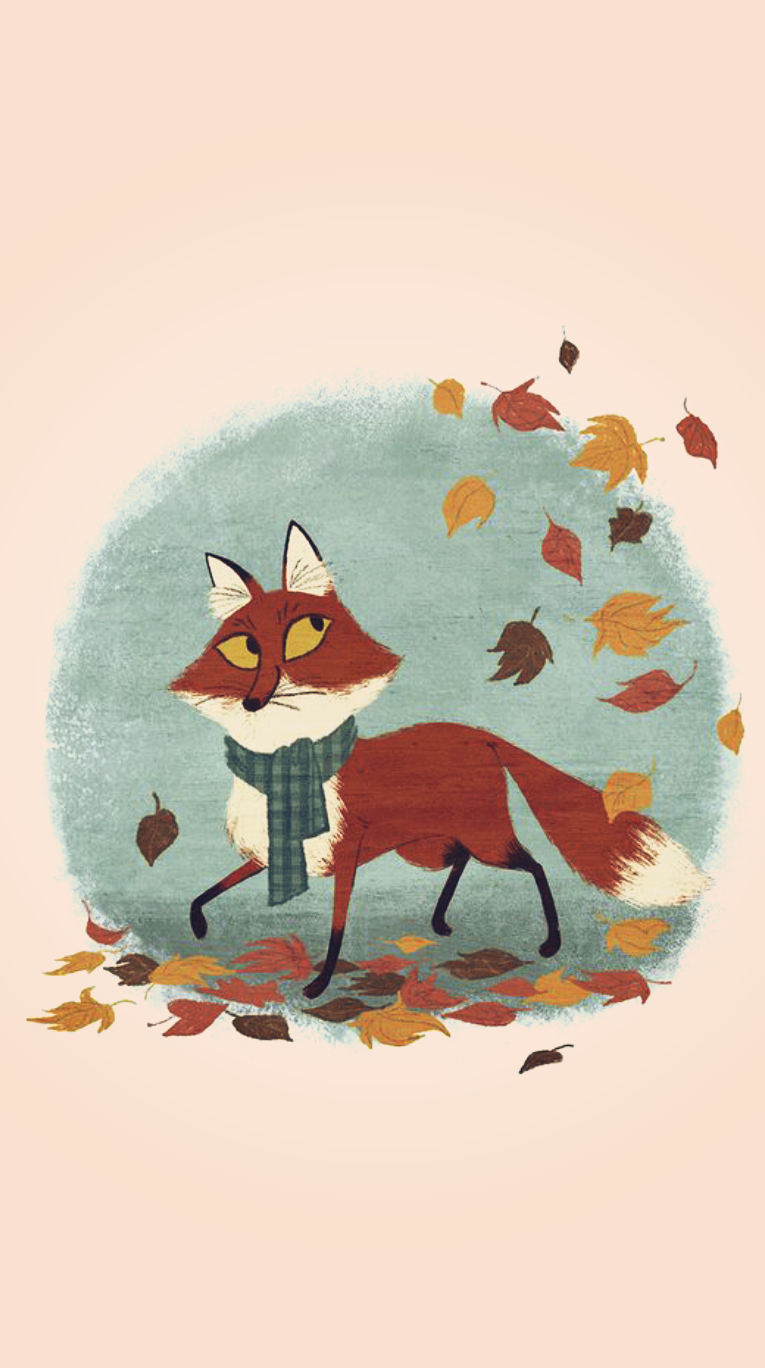 #freetoedit #autumn #fox #tilki #autumn #sonbahar #yaprak - Autumn Fox Png , HD Wallpaper & Backgrounds