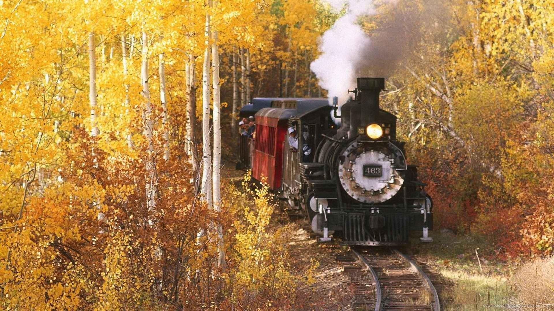Sonbaharda Cuyahoga Vadisi Buharlı Tren - Beautiful Scenery Landscape Wallpaper Hd Download Desktop , HD Wallpaper & Backgrounds