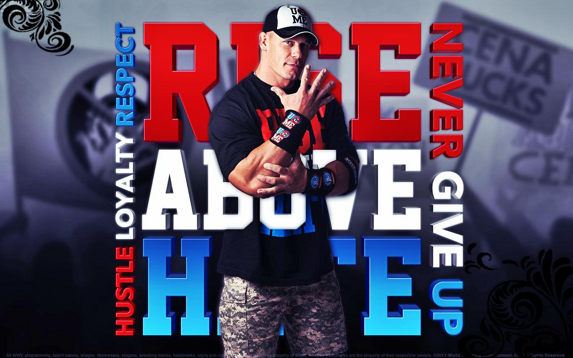 John Cena Wallpapers - John Cena Rise Above Hate , HD Wallpaper & Backgrounds