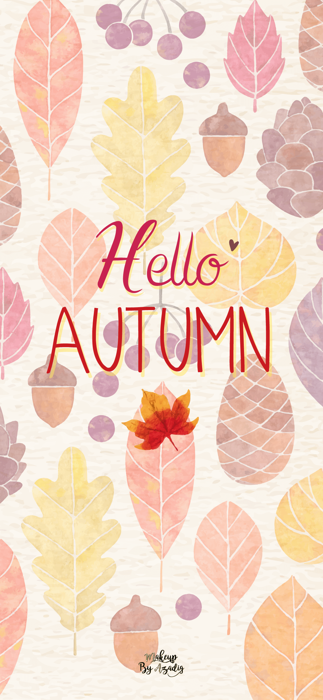 6 Fond D Cran Hello Autumn Wallpaper Makeupbyazadig - Fond D Écran Automne Iphone , HD Wallpaper & Backgrounds