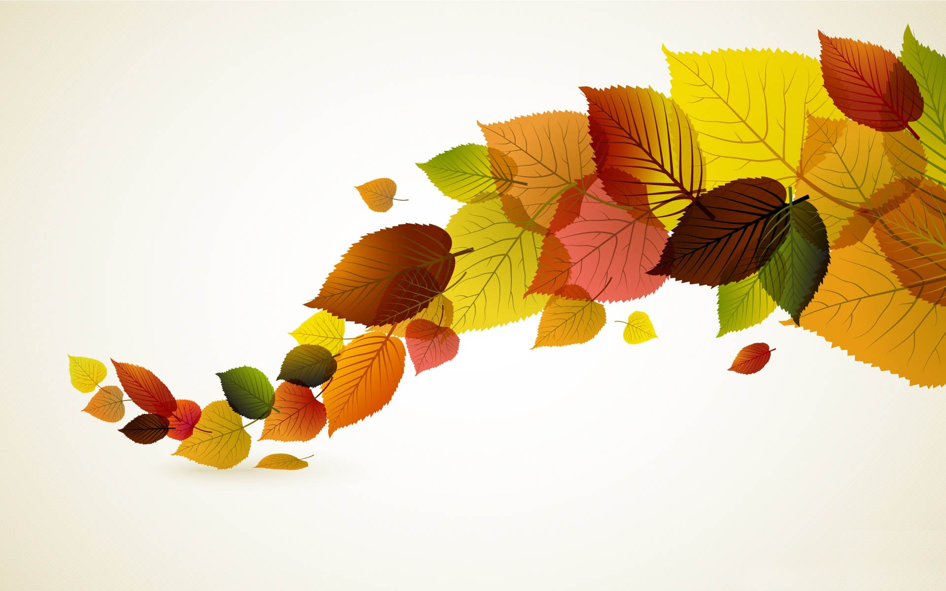 Autumn Leaves Art - Leaves Background Hd , HD Wallpaper & Backgrounds