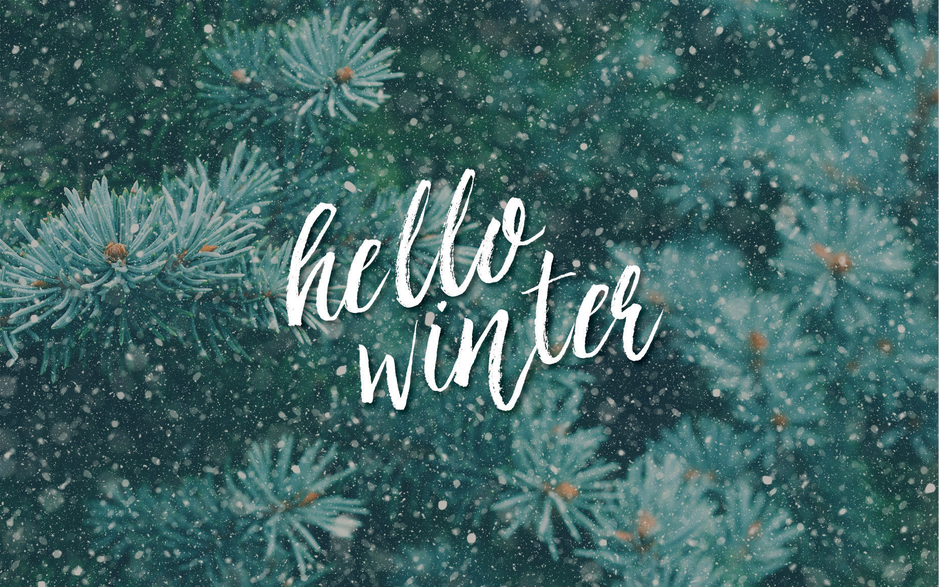 Jan Free Wallpaper - Hello Winter Wallpaper For Desktop , HD Wallpaper & Backgrounds