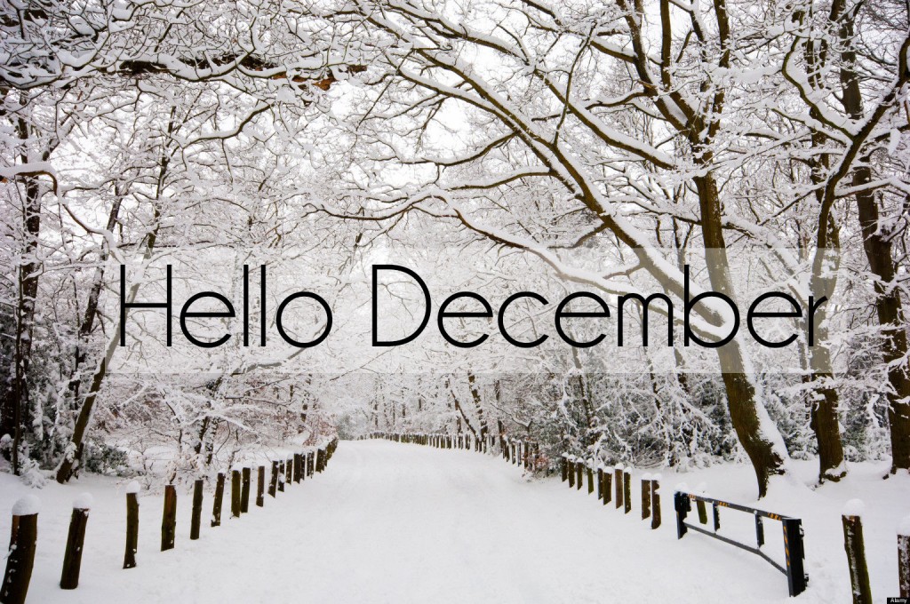 Hello December Wallpaper , HD Wallpaper & Backgrounds