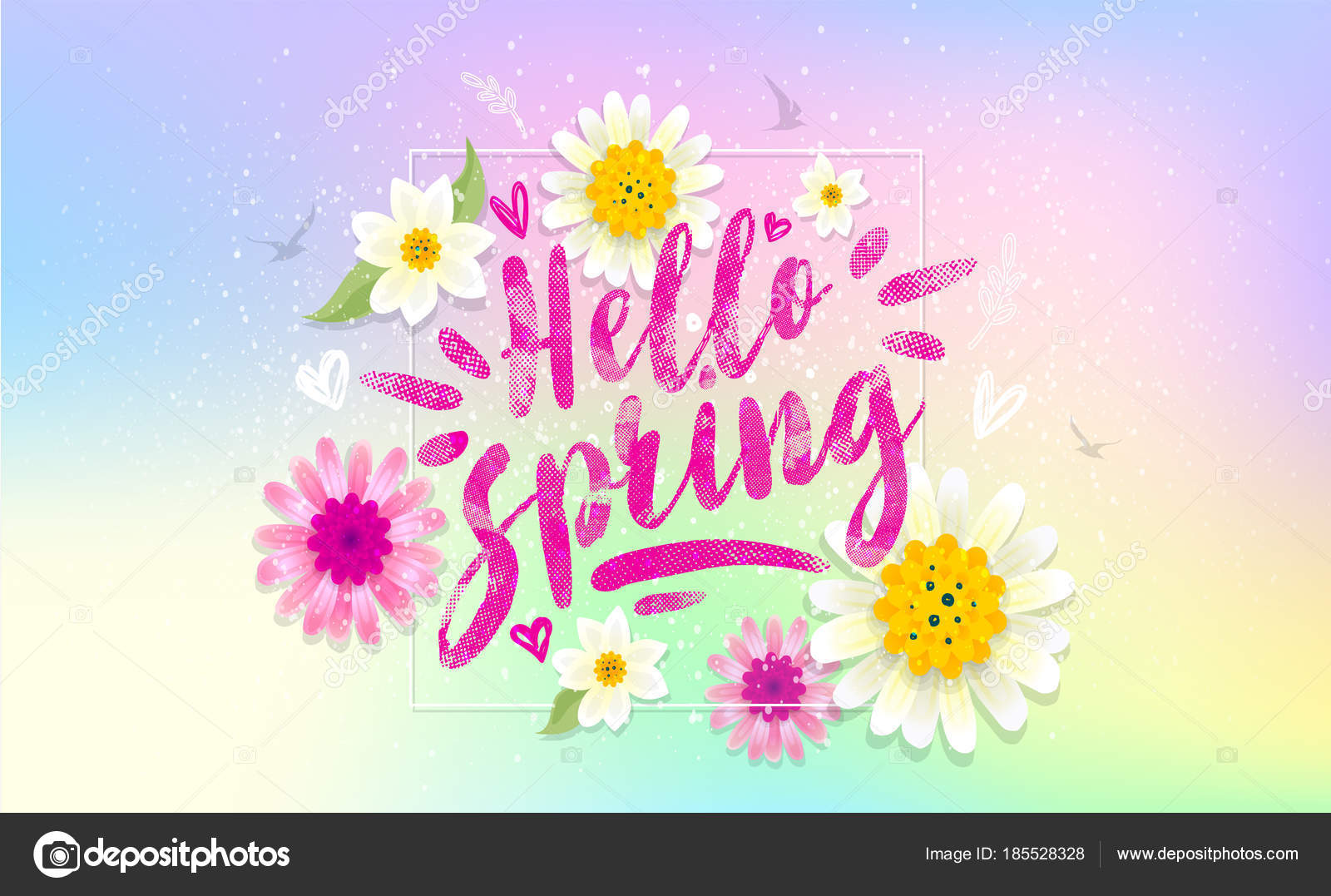 Hello Spring Banner - Happy Spring Season Spring , HD Wallpaper & Backgrounds