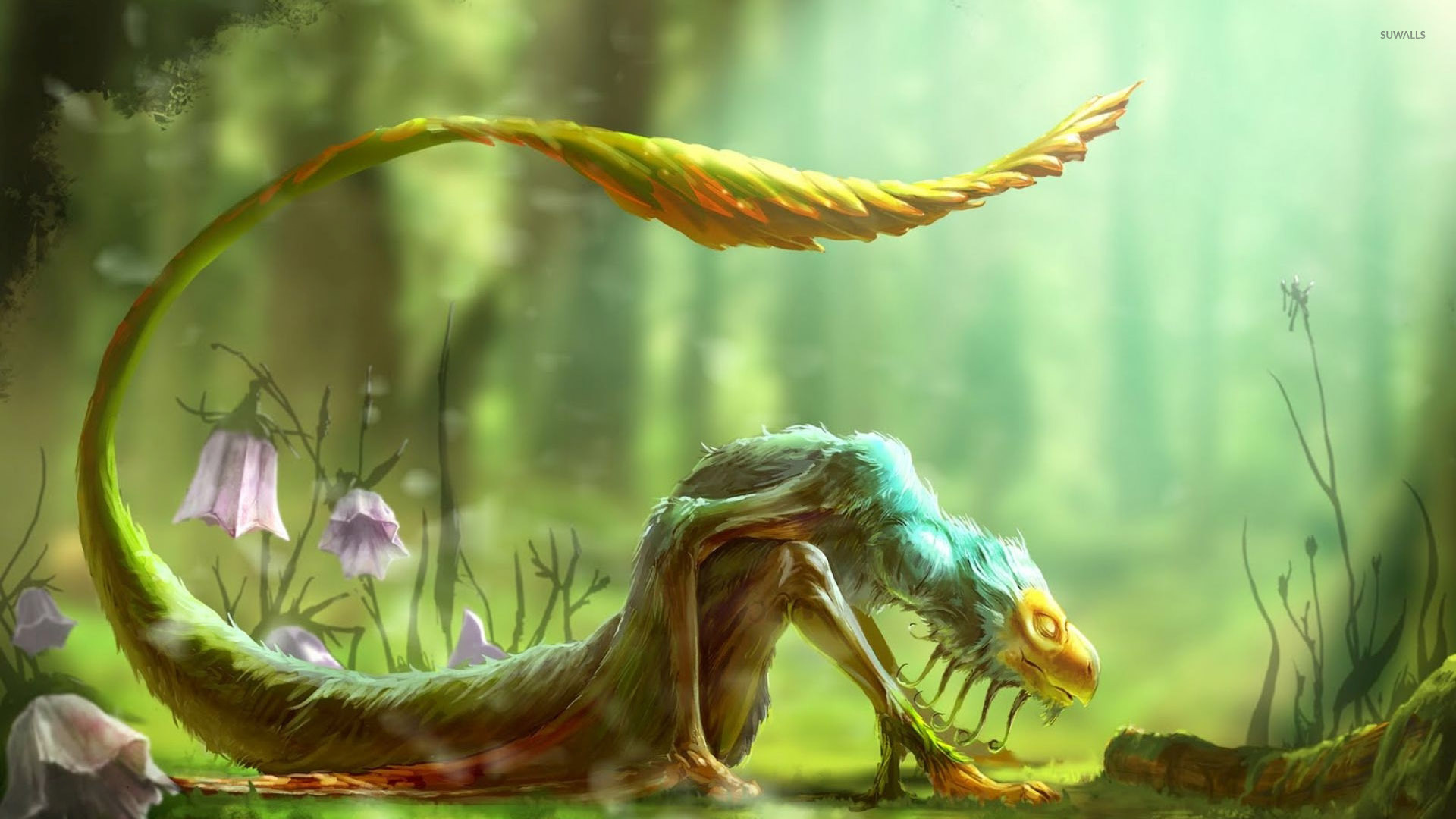 Creatures Wallpaper - Fantasy Nature Creatures , HD Wallpaper & Backgrounds