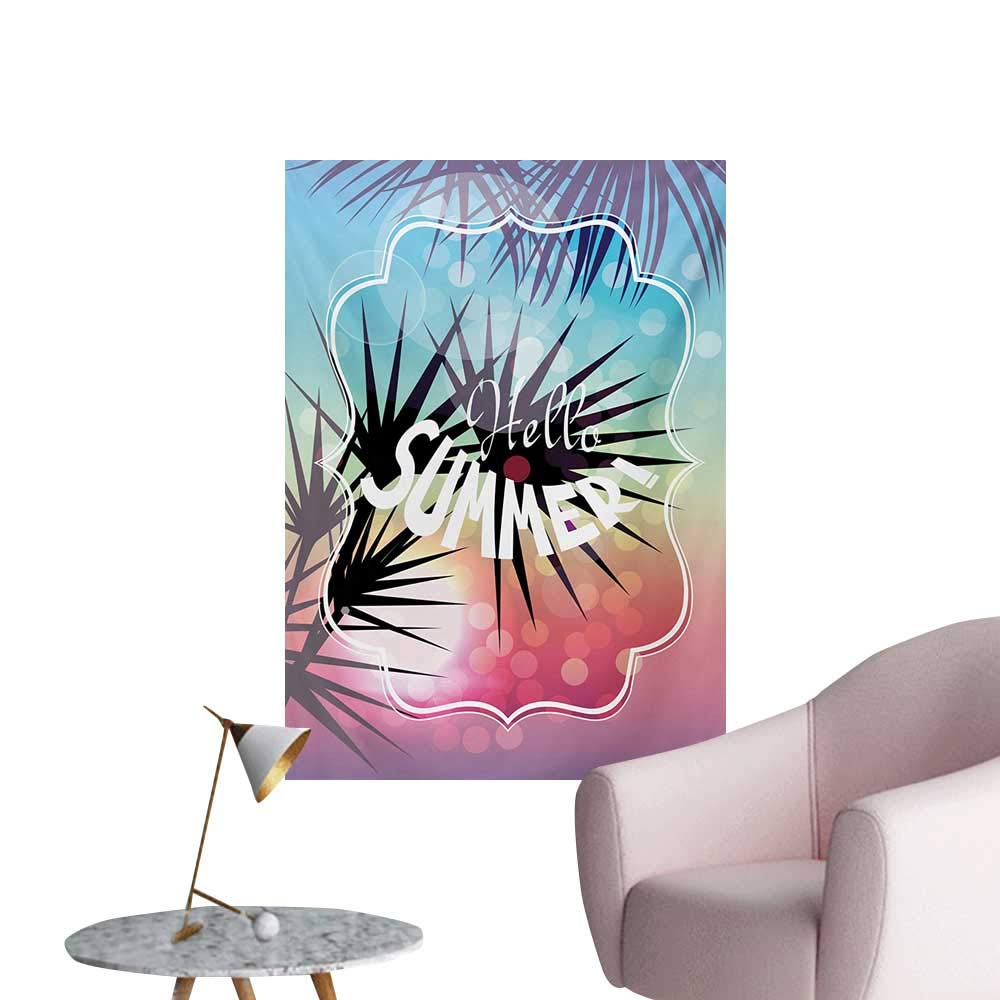 Anzhutwelve Hello Summer Wallpaper Tropical Themed - Poster , HD Wallpaper & Backgrounds