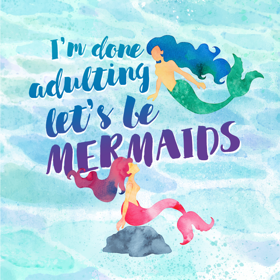 Mermaids-wallpaper 757259 - Poster , HD Wallpaper & Backgrounds