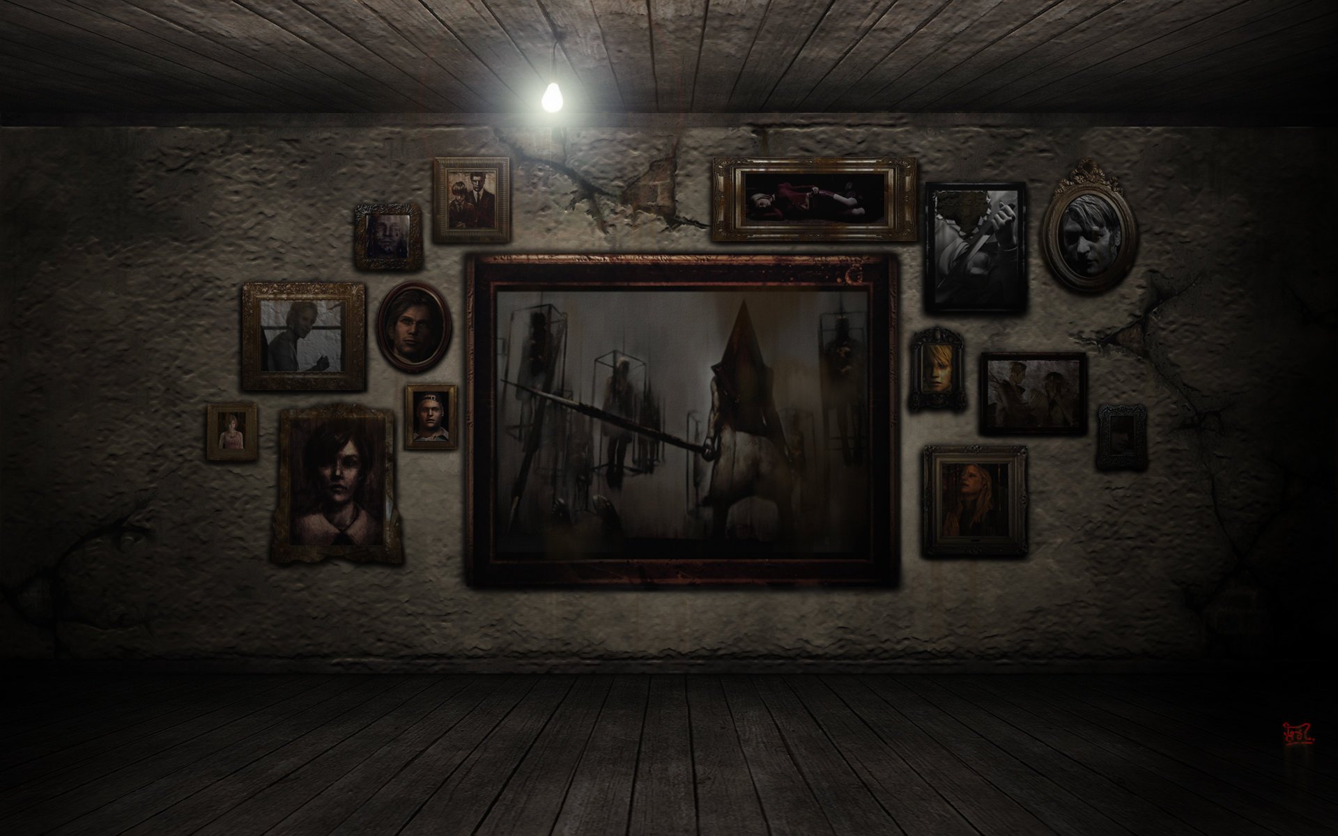 Silent Hill The Pic Room By Cerberus Wallpaper Wp4409167 - Silent Hill , HD Wallpaper & Backgrounds
