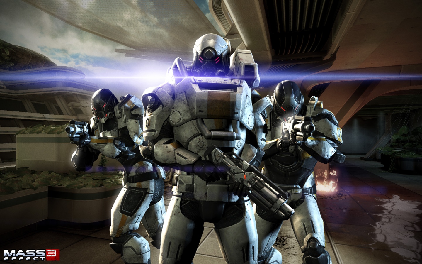 Cerberus Mass Effect 3 Wallpapers - Mass Effect 3 Cerberus Soldiers , HD Wallpaper & Backgrounds
