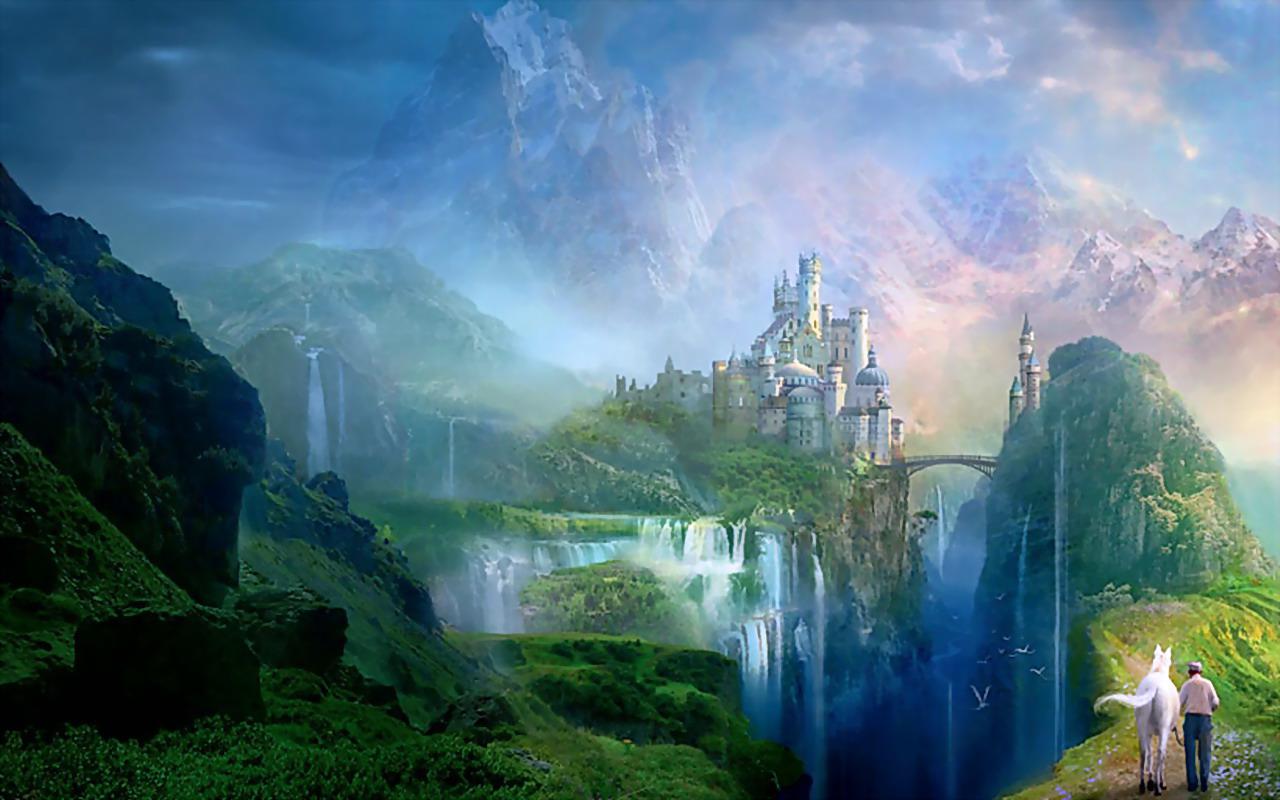Fantasy World - Philip Straub , HD Wallpaper & Backgrounds