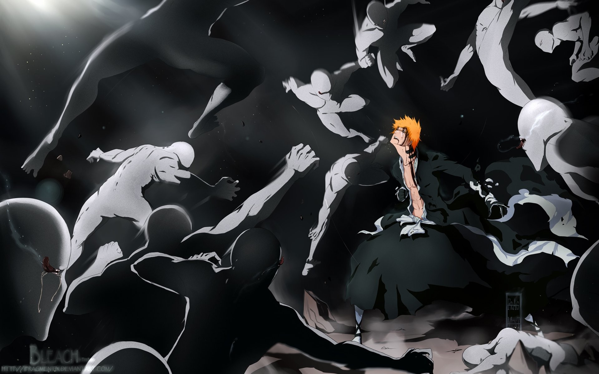 Hd Anime Bleach - Anime Bleach , HD Wallpaper & Backgrounds