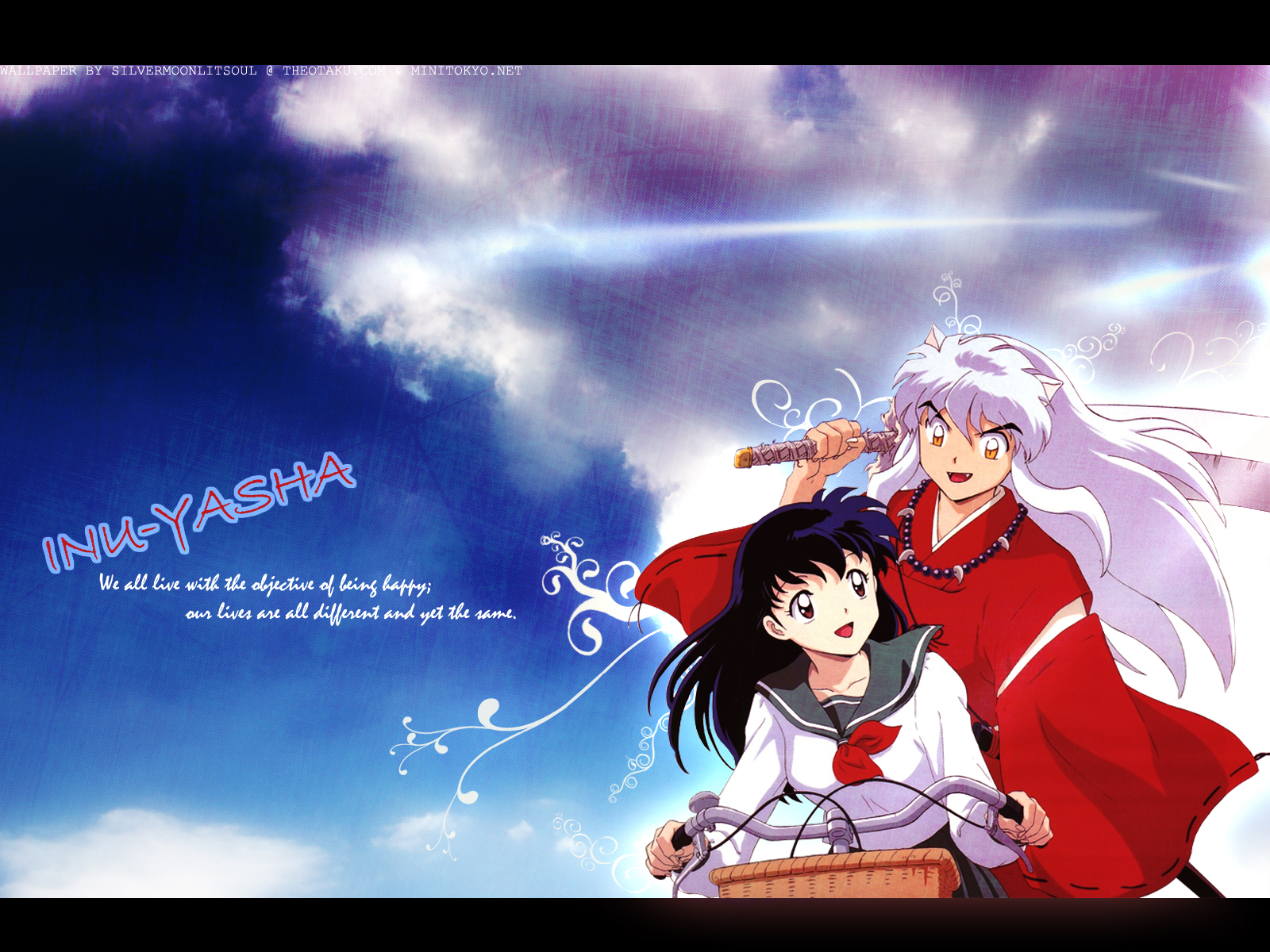 Inu& Kagome & Ranma And Akane Images Inuyasha & Kagome - Inuyasha And Kagome Wallpaper Hd , HD Wallpaper & Backgrounds