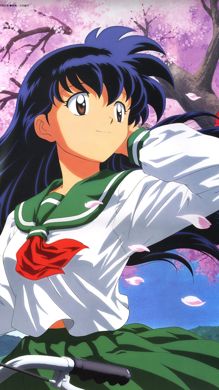 Download Wallpaper Higurashi Kagome Inuyasha, Girls, - Inuyasha And Tree , HD Wallpaper & Backgrounds