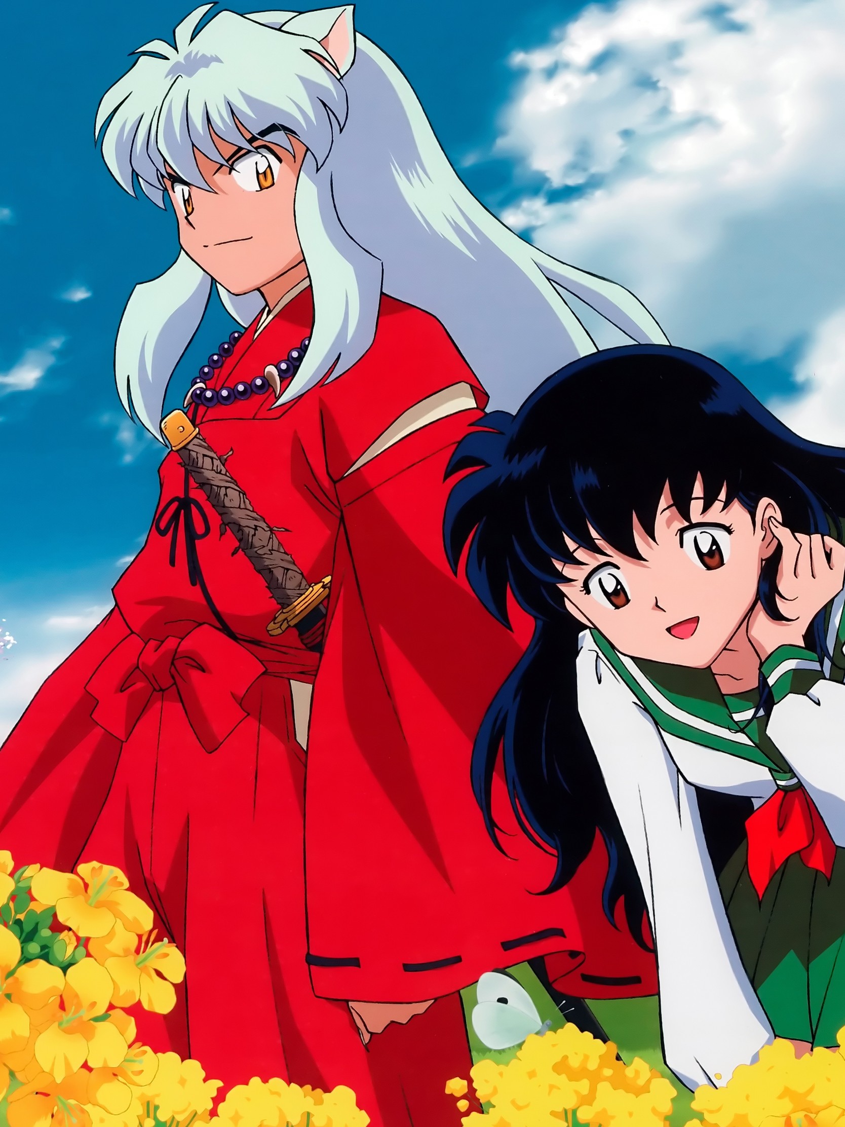 Download Inuyasha 98, Inuyasha 99 Wallpaper - Inuyasha Y Kagome , HD Wallpaper & Backgrounds