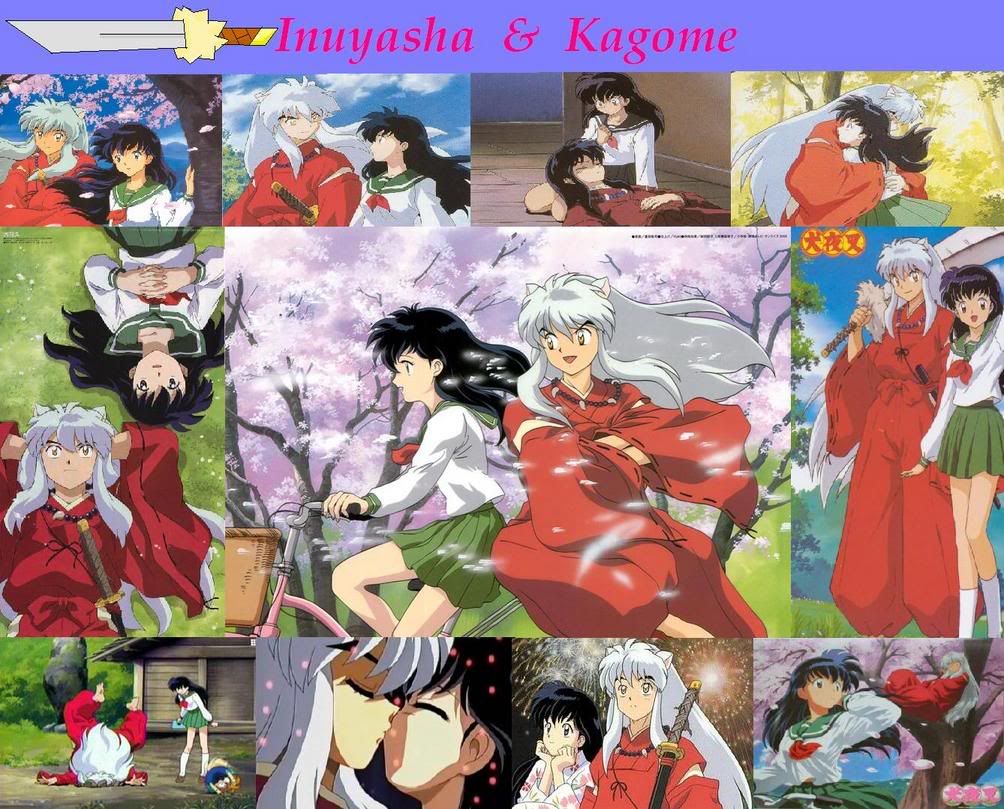 Inuyasha - Kagome - Images Actress - Inuyasha And Kagome , HD Wallpaper & Backgrounds