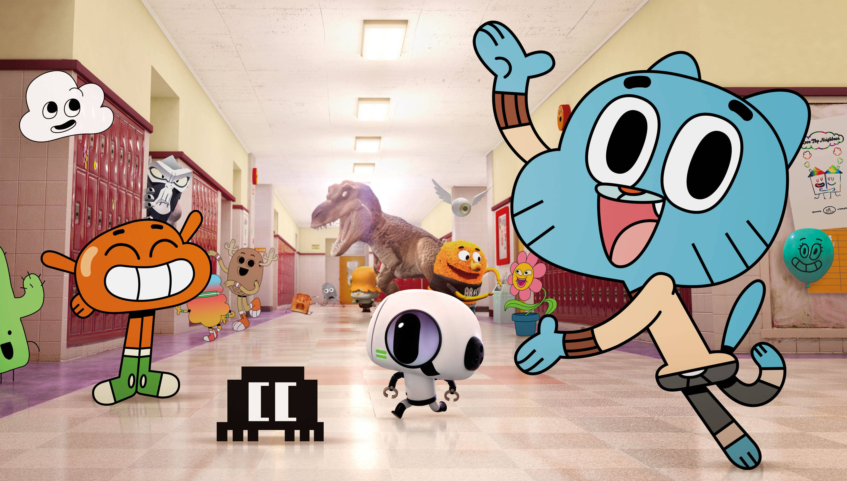 The Amazing World Of Gumball 3ds Themes Due Out Tomorrow - Amazing World Of Gumball , HD Wallpaper & Backgrounds