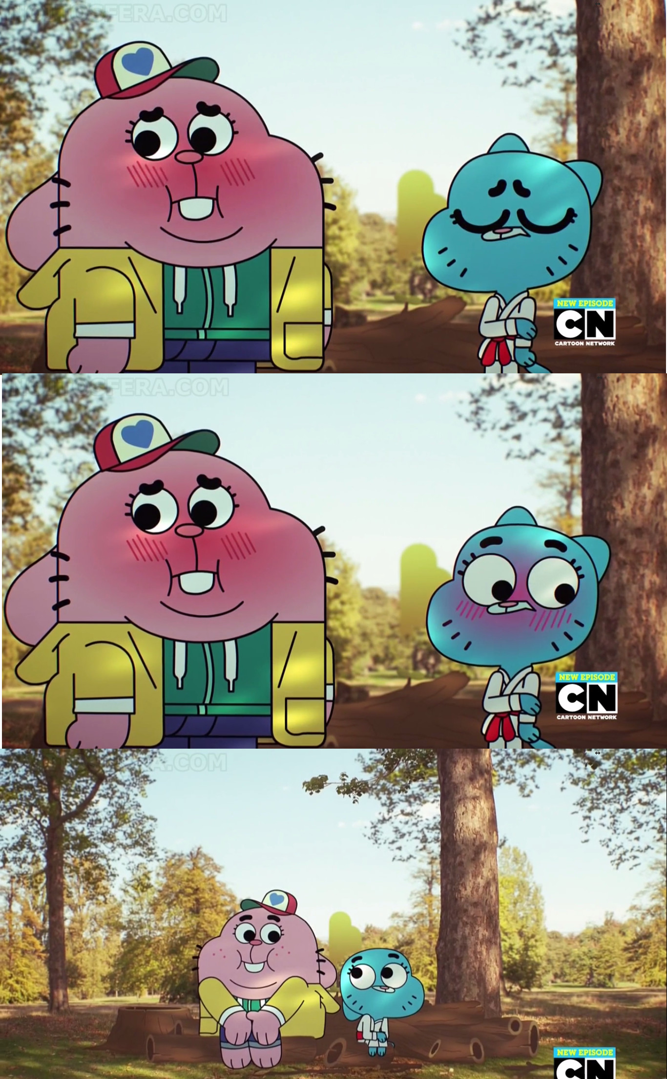 The Amazing World Of Gumball Wallpapers - Nicole Y Richard Watterson , HD Wallpaper & Backgrounds