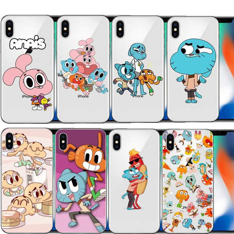 Anime Tv The Amazing World Of Gumball Silicone Tpu - Amazing World Of Gumball Animw , HD Wallpaper & Backgrounds