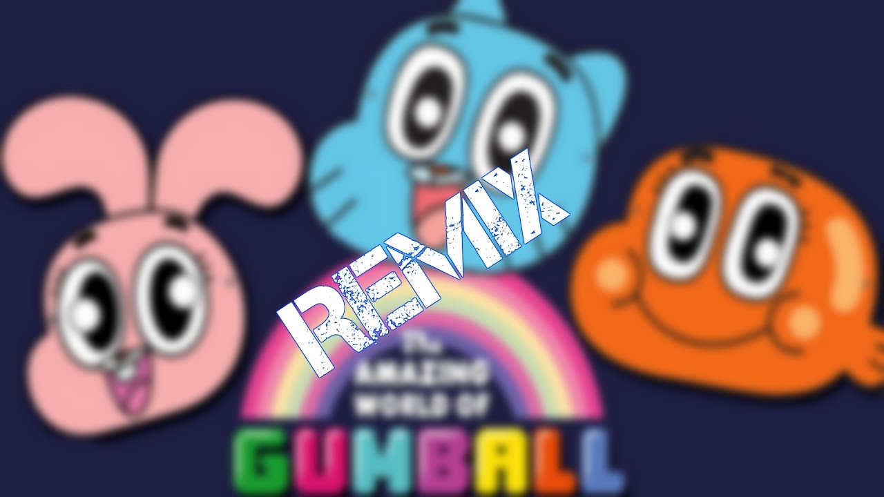 Amazing World Of Gumball [theme Song Remix ] -remix - Amazing World Of Gumball , HD Wallpaper & Backgrounds