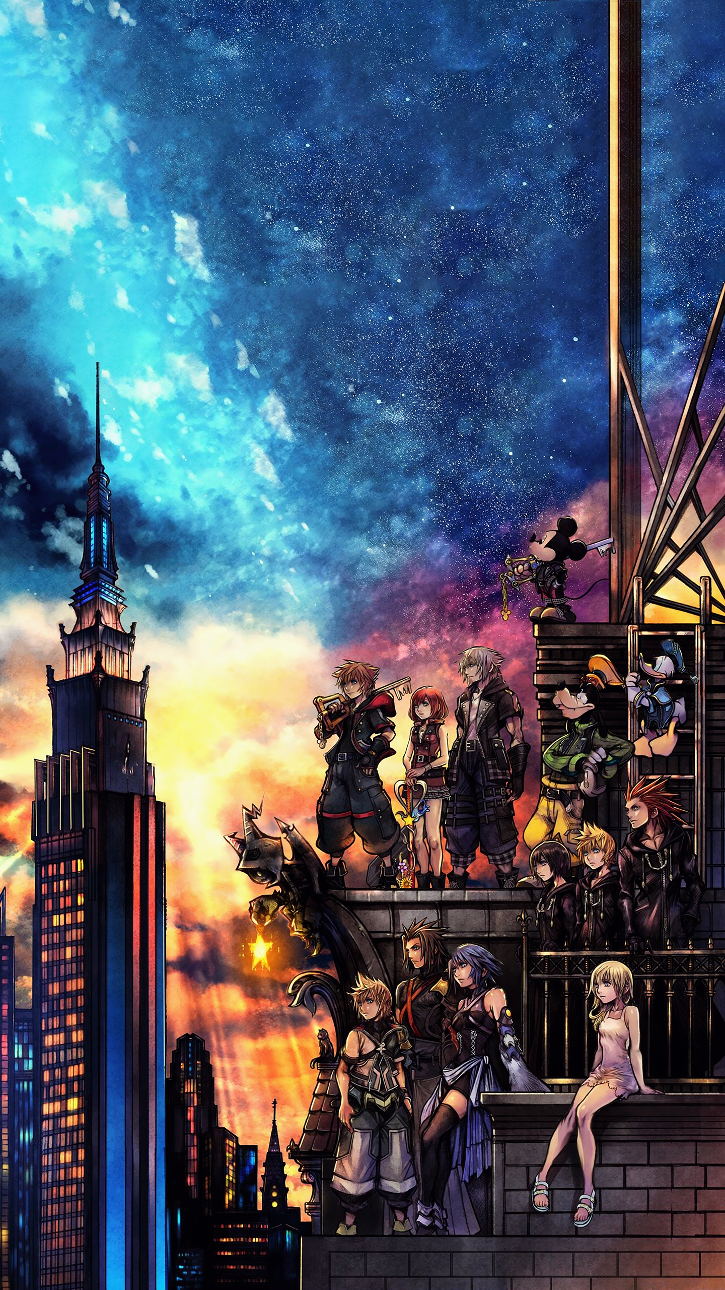 Kingdom Hearts 3 - Kingdom Hearts 3 Cover Poster , HD Wallpaper & Backgrounds