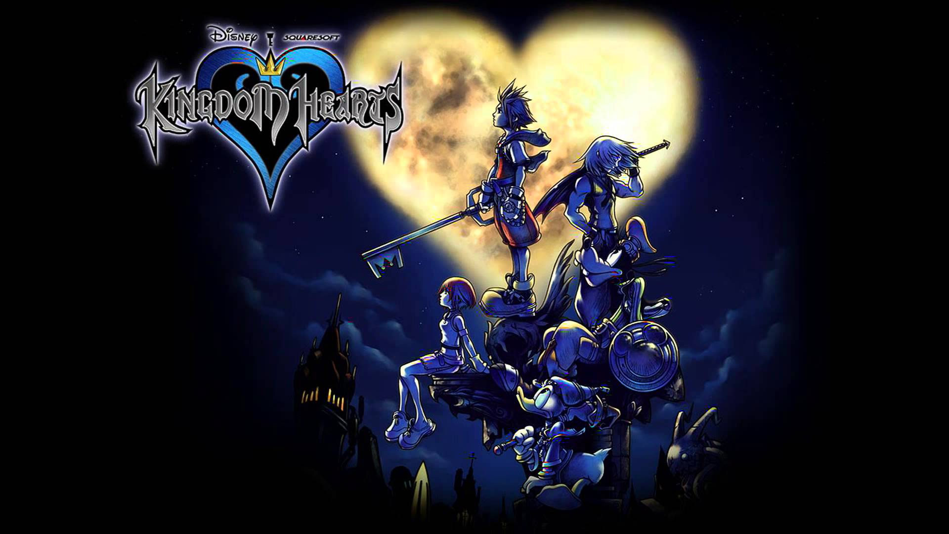 Kingdom Hearts Wallpaper - Kingdom Hearts 1 Background , HD Wallpaper & Backgrounds