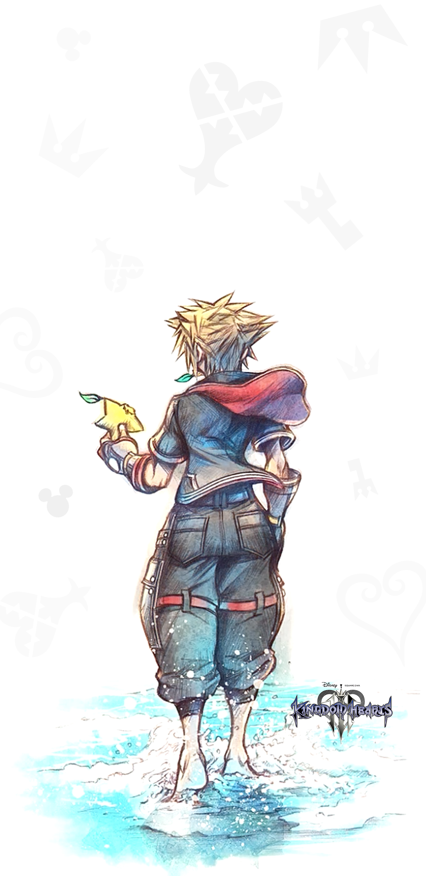 Mobile - Kingdom Hearts 3 Sora Water , HD Wallpaper & Backgrounds