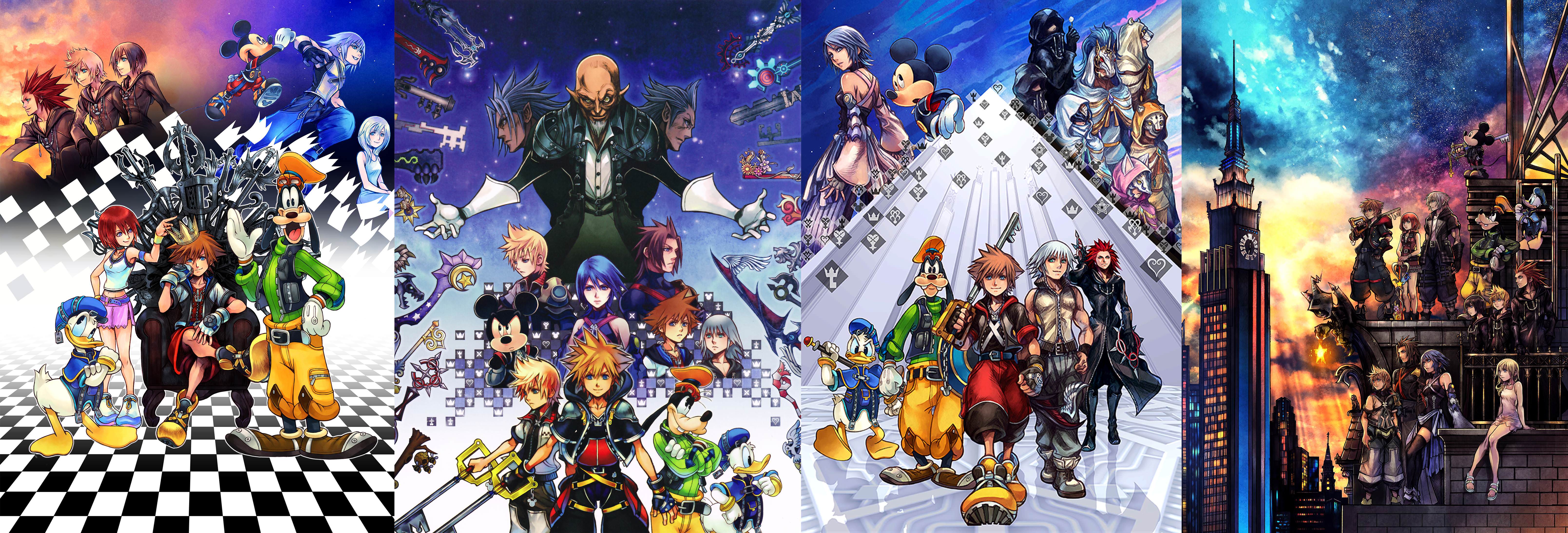 Kh3[kh3] 1 - 5, 2 - 5, 2 - 8, - Kingdom Hearts 1.5 2.5 2.8 , HD Wallpaper & Backgrounds