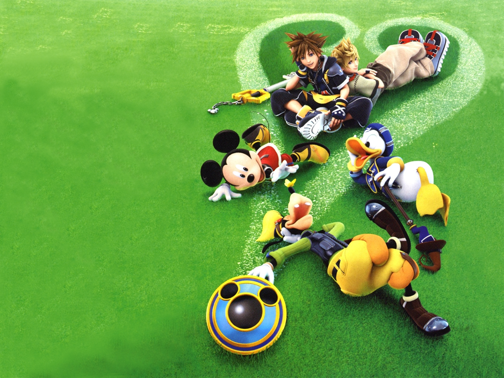 Kingdom Hearts Sora Mickey Goofy Donald , HD Wallpaper & Backgrounds