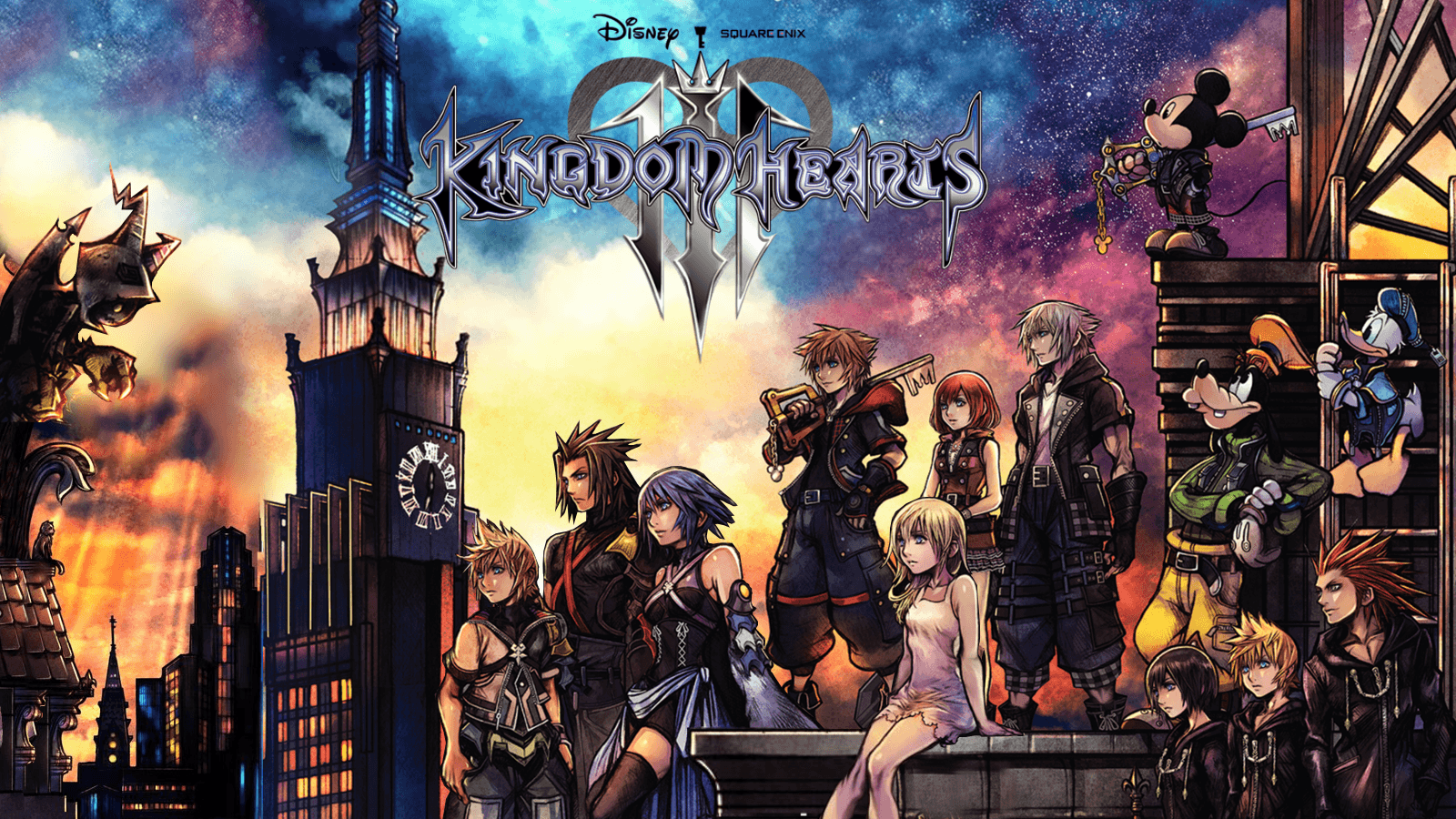 Kh3 Kingdom Hearts 3 , HD Wallpaper & Backgrounds