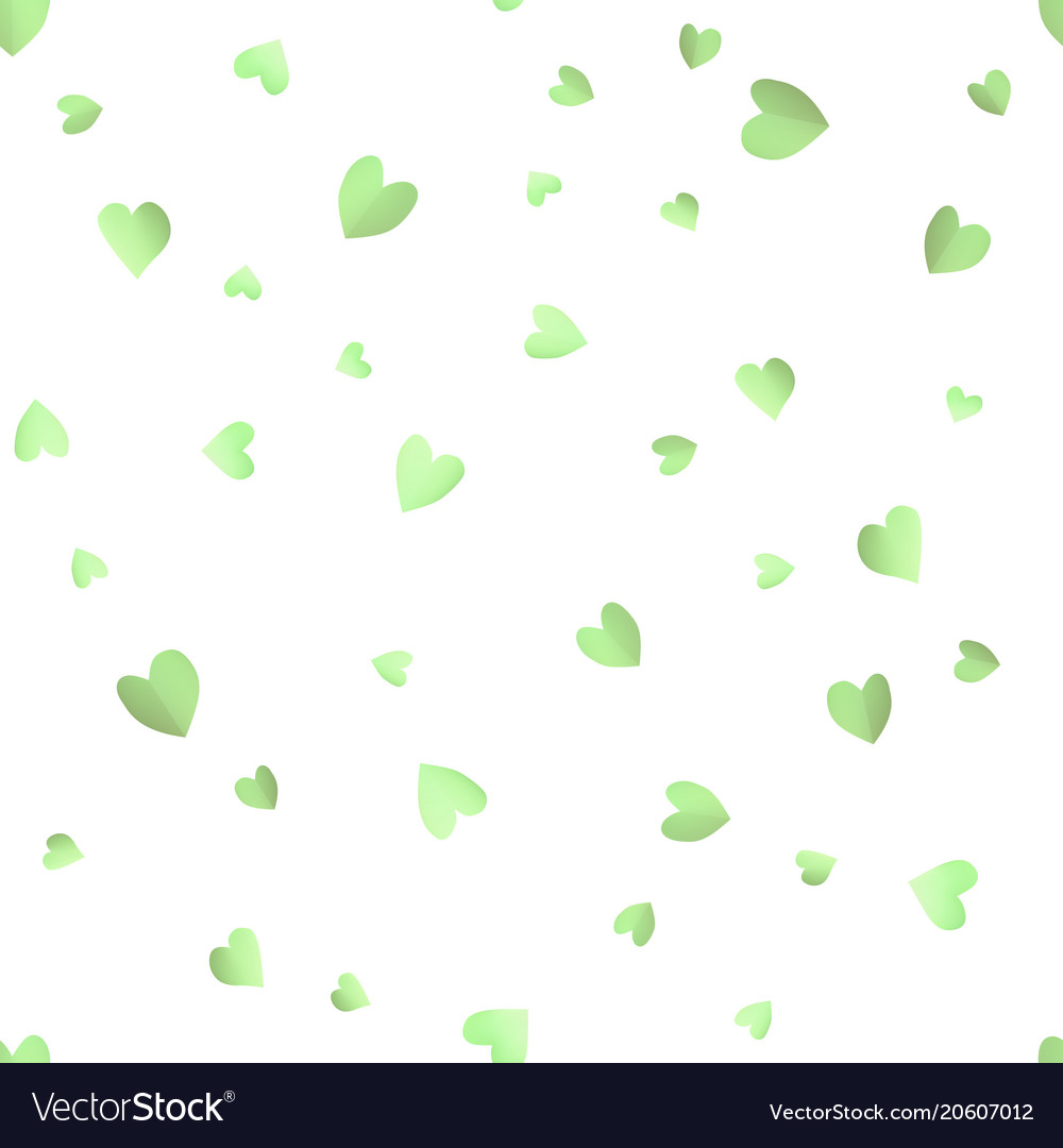 Cute Green Hearts Background , HD Wallpaper & Backgrounds