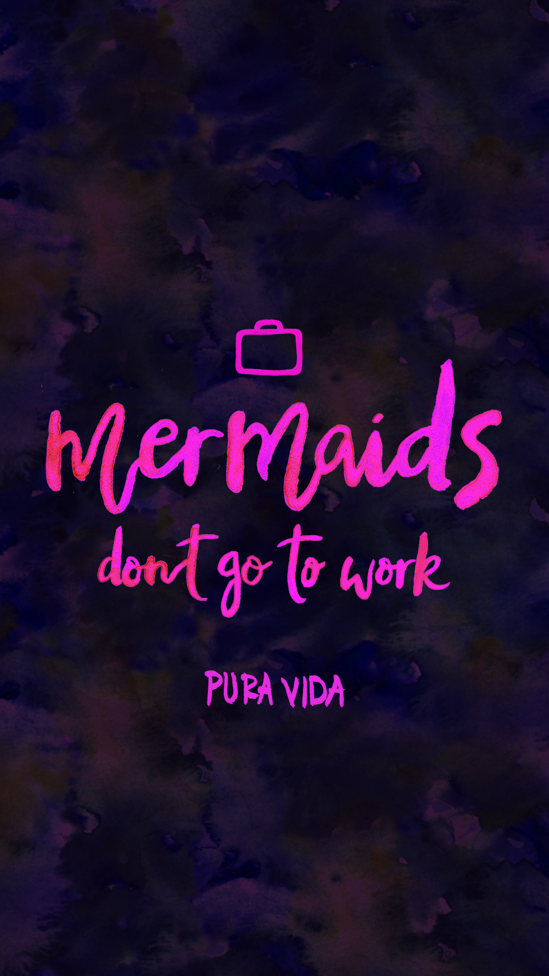 Mermaids Dont Go To Work Http Blog Puravidabracelets - Mermaids Don T Work , HD Wallpaper & Backgrounds
