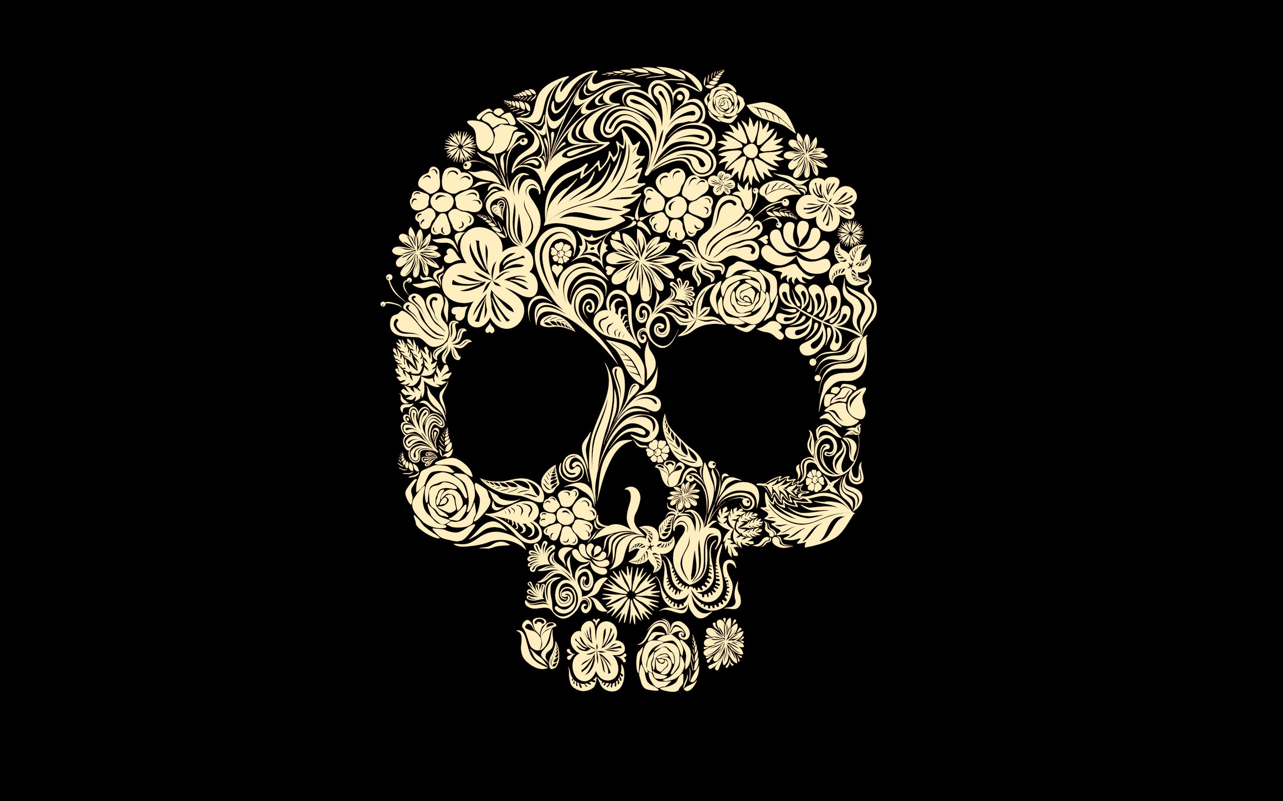 Sugar Skull Wallpaper - Calavera Dia De Muertos , HD Wallpaper & Backgrounds