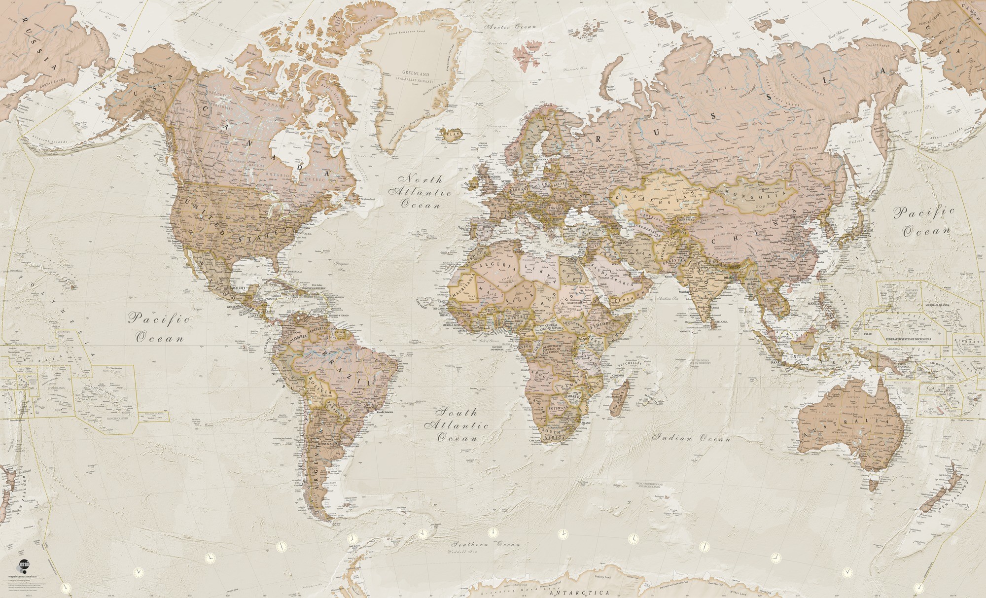 World Map Vintage , HD Wallpaper & Backgrounds