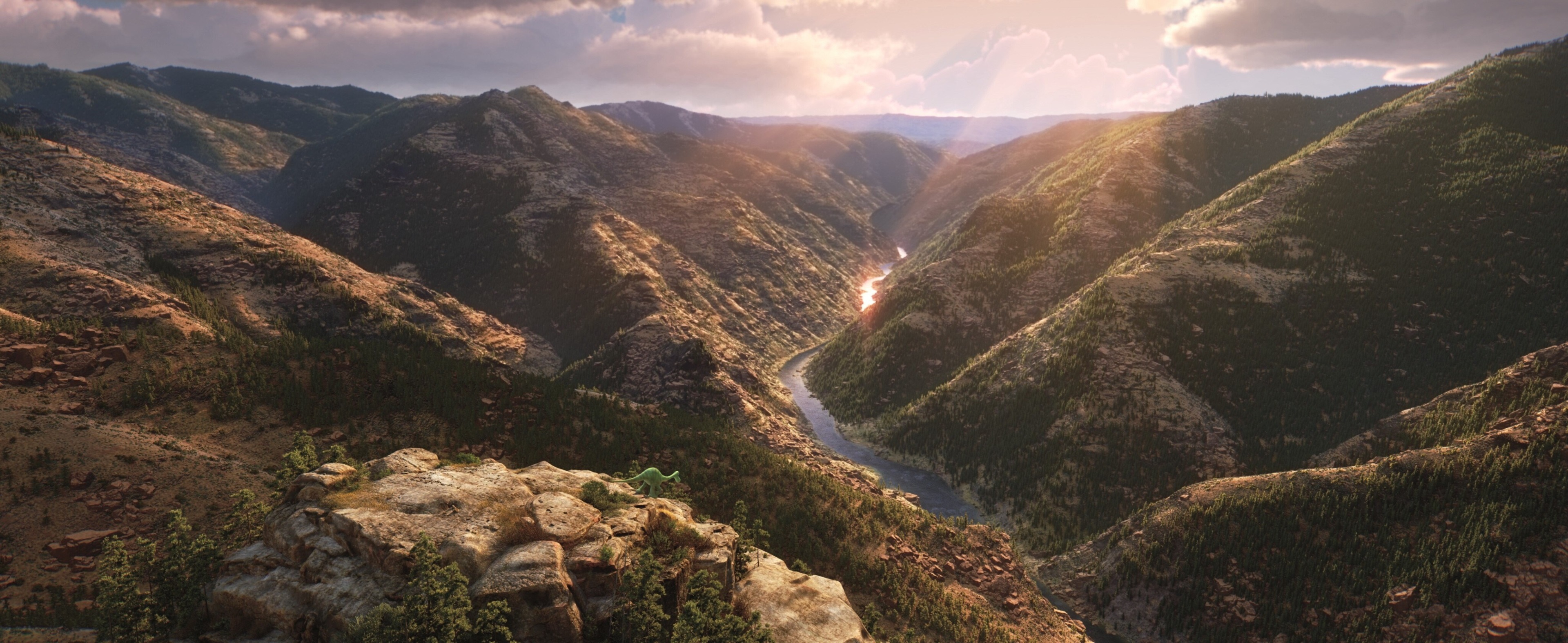The Good Dinosaur 4k Wallpapers Free Download - Good Dinosaur Setting , HD Wallpaper & Backgrounds