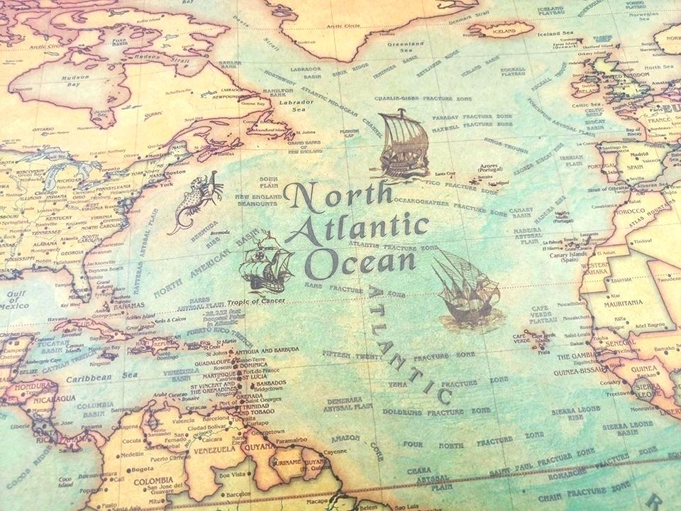 Giant World Map Poster Amazon Large Wall Us Vintage - Atlas , HD Wallpaper & Backgrounds