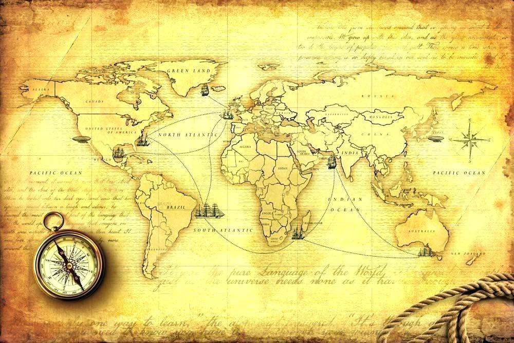 Maps Wallpaper Patterns Pattern Free Image World Map - Old World Map , HD Wallpaper & Backgrounds