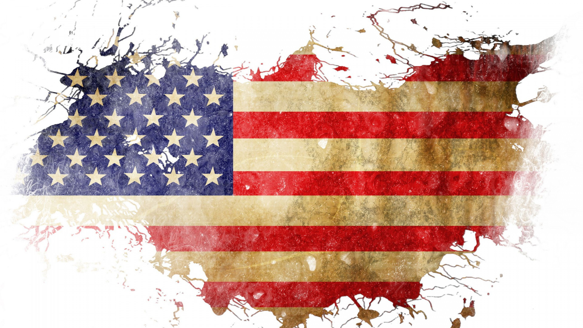 Download Open Original - Faded American Flag Background Hd , HD Wallpaper & Backgrounds