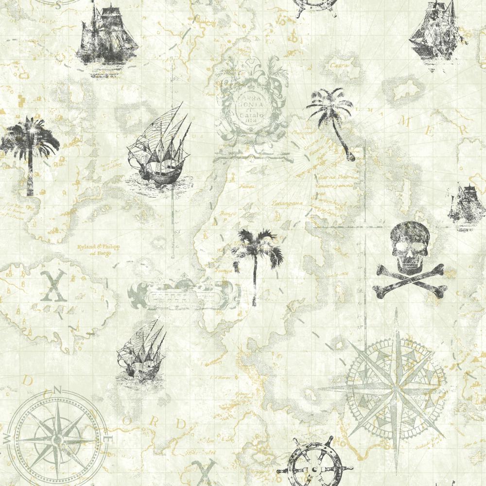 Ks2339 Cool Kids - Pirate Map , HD Wallpaper & Backgrounds