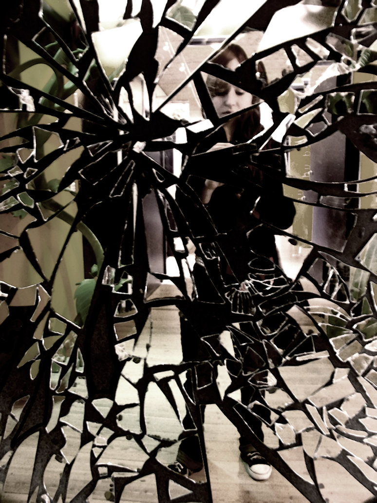 Mirror Wallpaper - Broken Mirrors , HD Wallpaper & Backgrounds