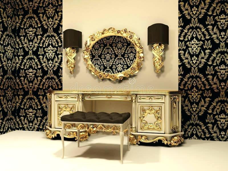 Distressed Mirror Wallpaper Mirror Wallpaper For Android - Royal Dressing Table Designs , HD Wallpaper & Backgrounds