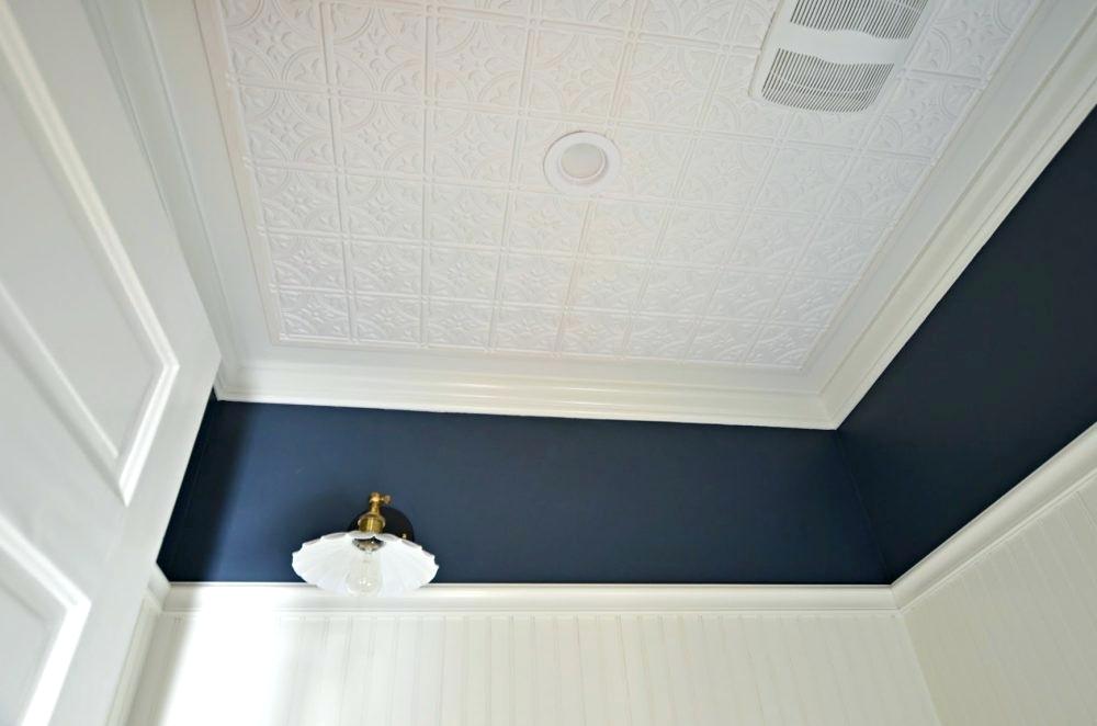Ceiling Tin How To Install A Faux And Walls Antique Ceiling