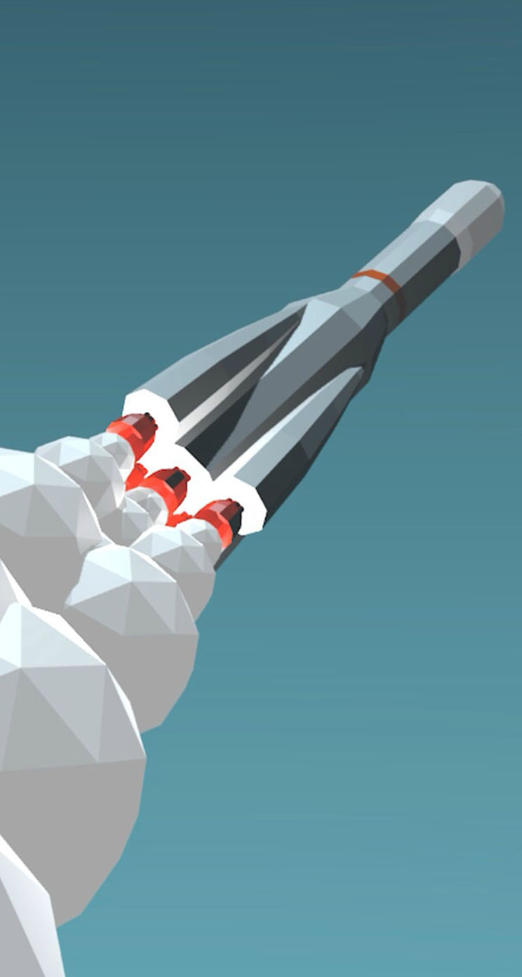 Low Poly Rocket , HD Wallpaper & Backgrounds
