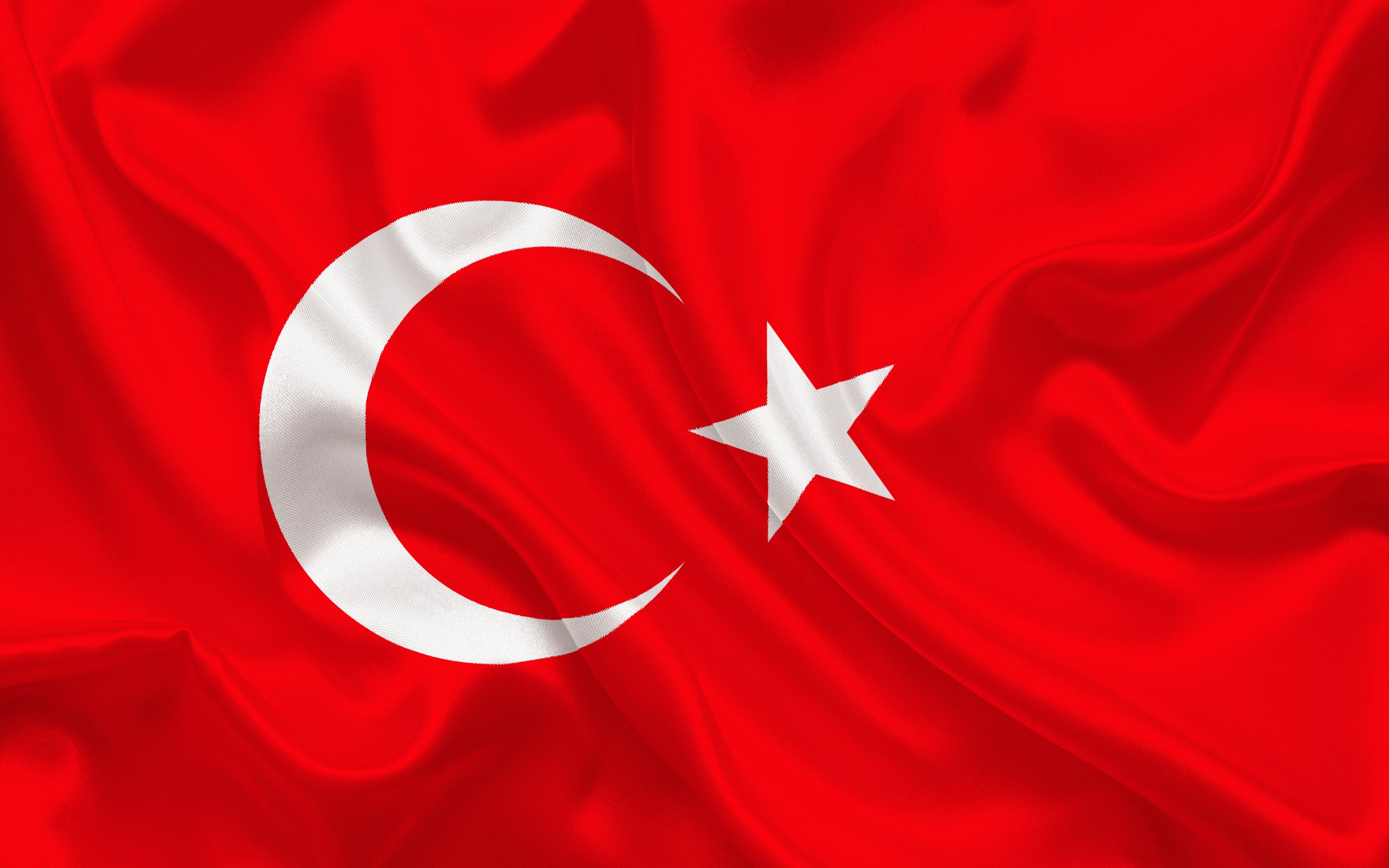 Download Wallpapers Flag Of Turkey, European Union, - Red Flag Of The World , HD Wallpaper & Backgrounds