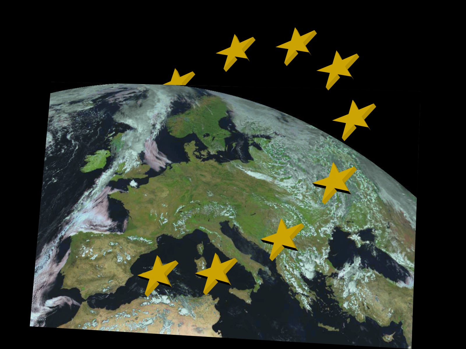 Eu Flag Site - European Union Stars Animated , HD Wallpaper & Backgrounds