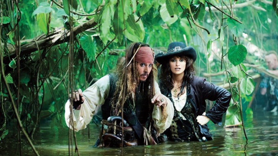 'pirates Of The Caribbean - Jack Sparrow And Penelope Cruz , HD Wallpaper & Backgrounds