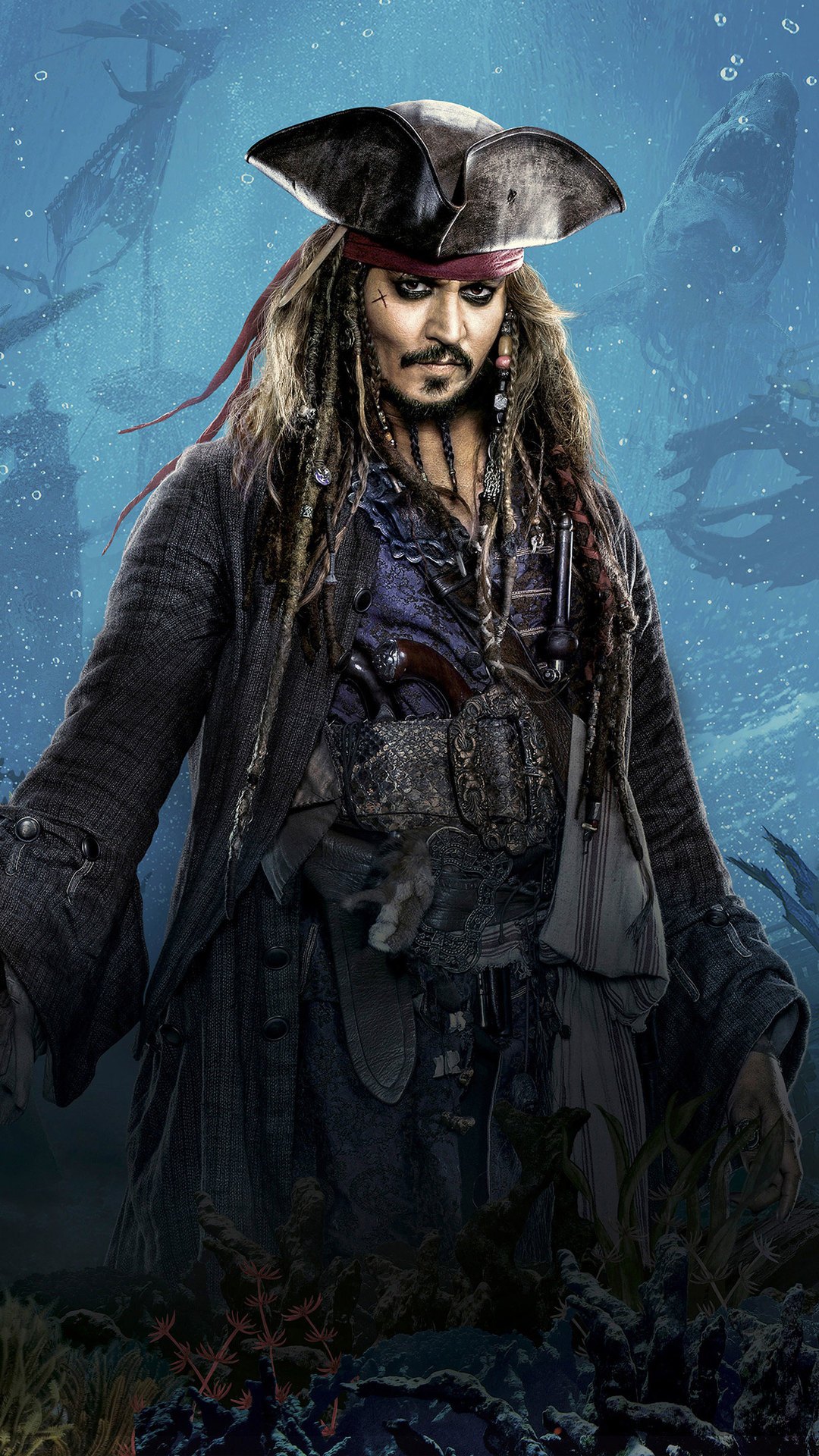 𝑱𝒐𝒉𝒏𝒏𝒚 𝑫𝒆𝒑𝒑 - 𝑳𝒐𝒄𝒌𝒔𝒄𝒓𝒆𝒆𝒏 - Pirates Of The Caribbean Dead Men Tell No Tales Javier , HD Wallpaper & Backgrounds
